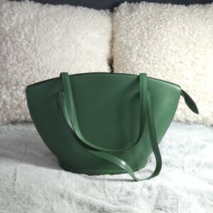 **Authentic**LOUIS VUITTON Epi Saint Jacques PM Borneo purse.